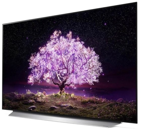 55" Телевизор LG OLED55C1RLA 2021 OLED, HDR - частота обновления экрана: 120 Гц