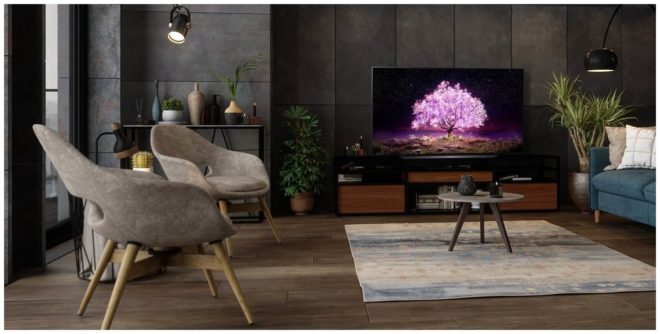55" Телевизор LG OLED55C1RLA 2021 OLED, HDR - экосистема умного дома: Apple HomeKit, LG Smart ThinQ, Умный дом Яндекса