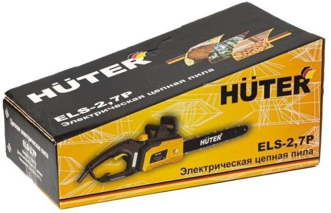Электрическая пила Huter ELS-2,7P 2000 Вт/2.7 л.с