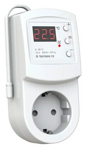 Инфракрасно-конвективный обогреватель termo КВАРЦ ТК300RZ с терморегулятором Terneo RZ