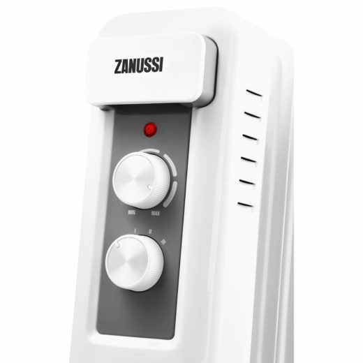 Масляный радиатор Zanussi ZOH/CS-09W, белый - тип нагревательного элемента: ТЭН