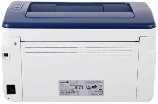 Принтер лазерный Xerox Phaser 3020BI, ч/б, A4