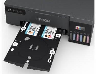 Принтер струйный Epson L8058, цветн, A4, черный