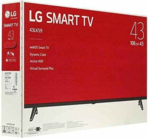 43" Телевизор LG 43LK5910 2018 LED, HDR