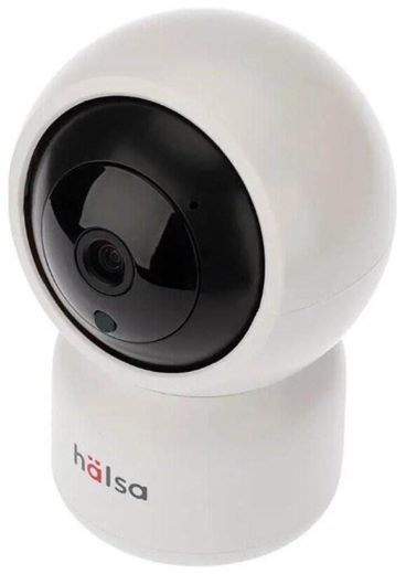 Беспроводная видеоняня HALSA Wi-Fi камера видеонаблюдения с датчиком движения и углом поворота 360/90 градусов