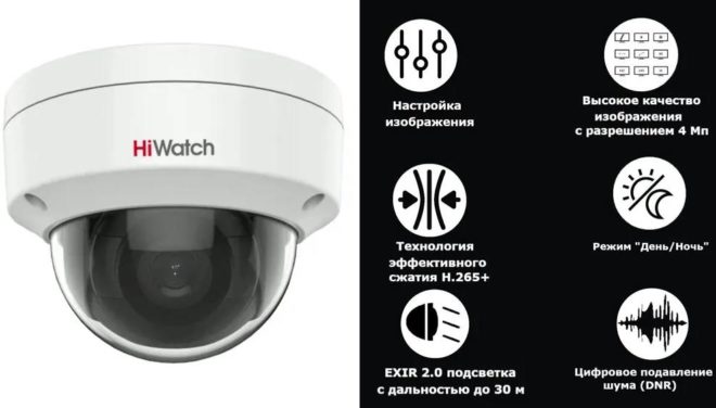IP камера HiWatch DS-I402(C) (2.8 mm)