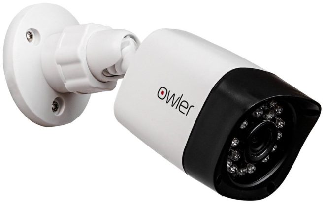 Камера видеонаблюдения уличная Owler М230Р ХМ (2.8) разрешение 2 Мп, угол обзора 100гр, длина ИК подсветки 30м