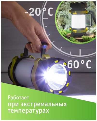 Кемпинговый фонарь аккумуляторный светодиодный профессиональной серии NPT-SP28