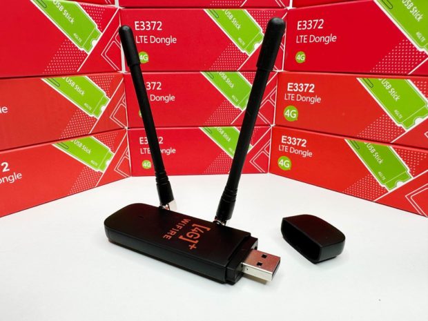4G USB LTE Модем 3372H-153 Серия 3372 + Антенны под Безлимитный Интернет подходит Любая Сим карта или Тариф