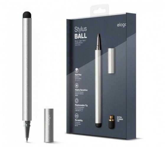 Elago Стилус-ручка Elago Pen Ball, серебристый