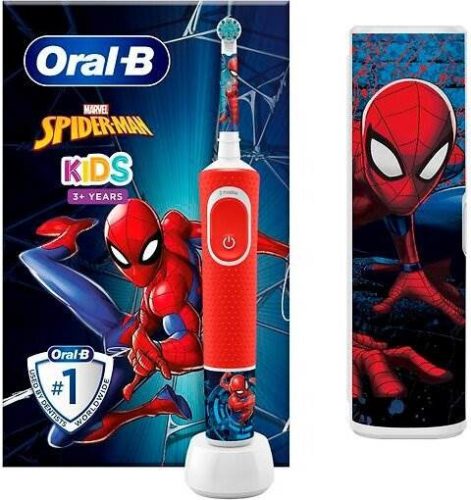 Электрическая зубная щетка Oral-B Kids, Spider-Man OBKIDSSPIDERMAN