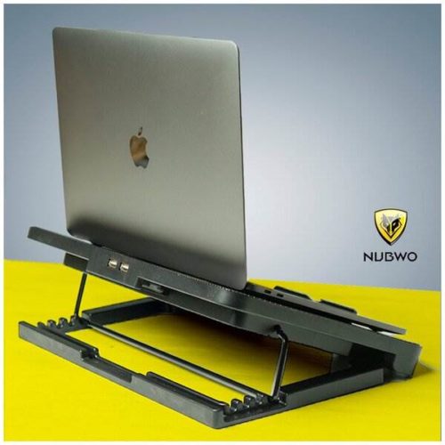 Охлаждающая подставка кулер для ноутбука с двумя вентиляторами для моделей с диагональю 10-17 дюймов