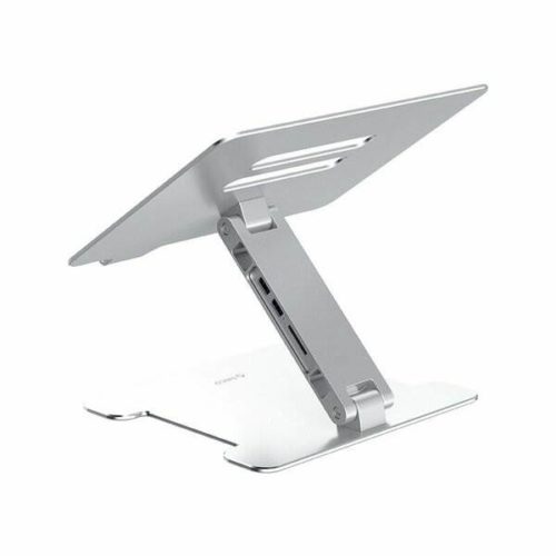 Складная подставка для ноутбука, планшета Orico USB 3.0 * 2шт + SD порт 2 в 1 подставка + картридер /алюминиевая охлаждающая Macbook3.0