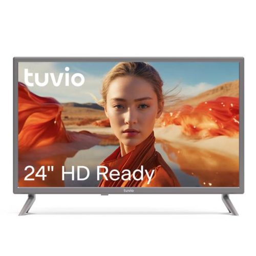 24” Телевизор Tuvio HD-ready DLED, TD24HNGEV1, темно-серый