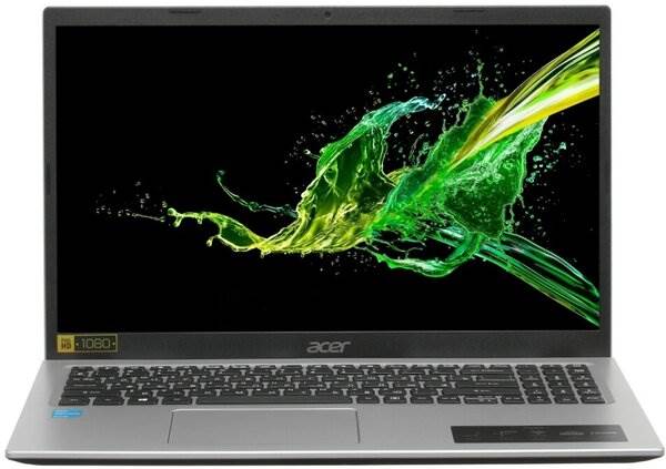 Ноутбук Acer Aspire 3 A315-35-P8KM 15.6" FHD/Pentium Silver N6000/4GB/256GB SSD/UHD Graphics/NoOS/RUSKB/серебристый (NX. A6LER.002)