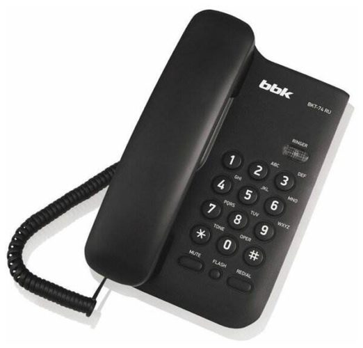 Телефон BBK BKT-74 RU Черный
