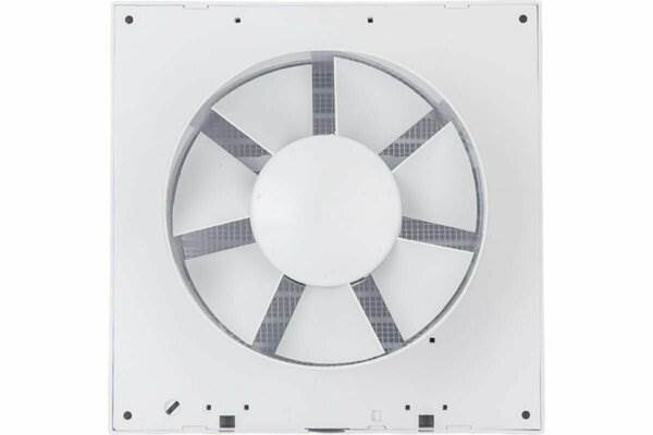 Вентилятор вытяжной бытовой настенный 150 (200х200х62, диаметр 150 мм, IP24, Народный)